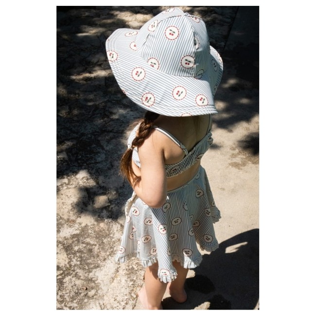 Konges Slojd spódnica kąpielowa cale skirt Cherry stripe