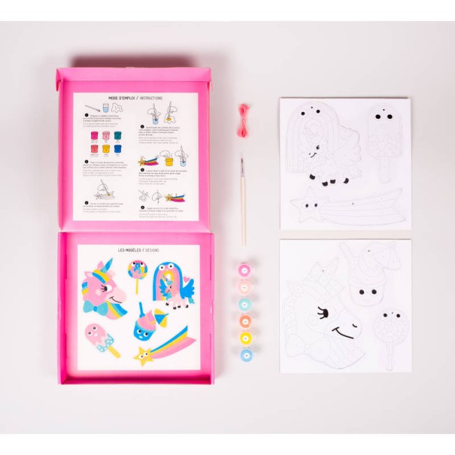 OMY Jednorożec zestaw z numerowanymi kolorowankami 217