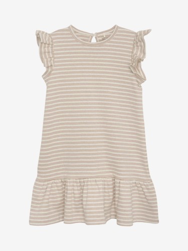 Huttelihut sukienka bawełniana Striped Mahogany rose