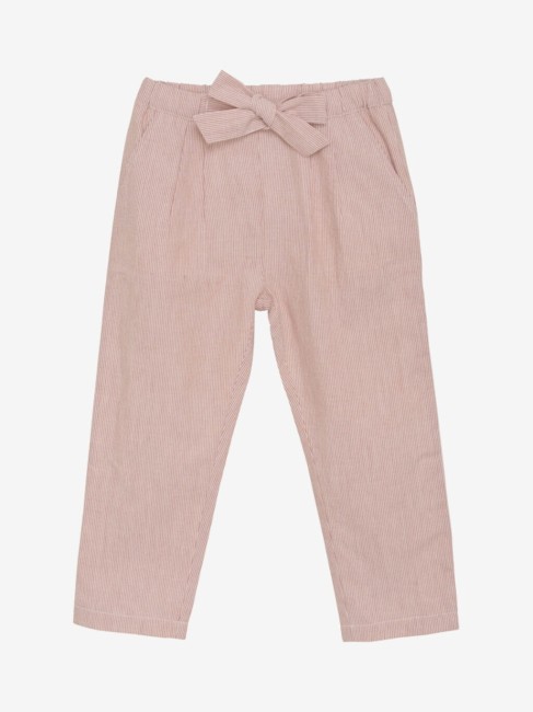 En Fant spodnie Stripe old rose