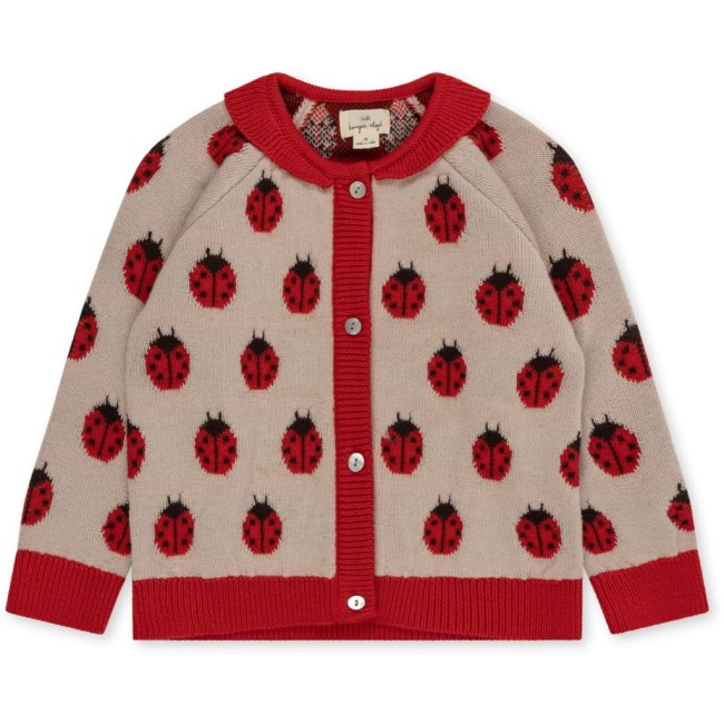 Konges Slojd kardigan Belou ladybug