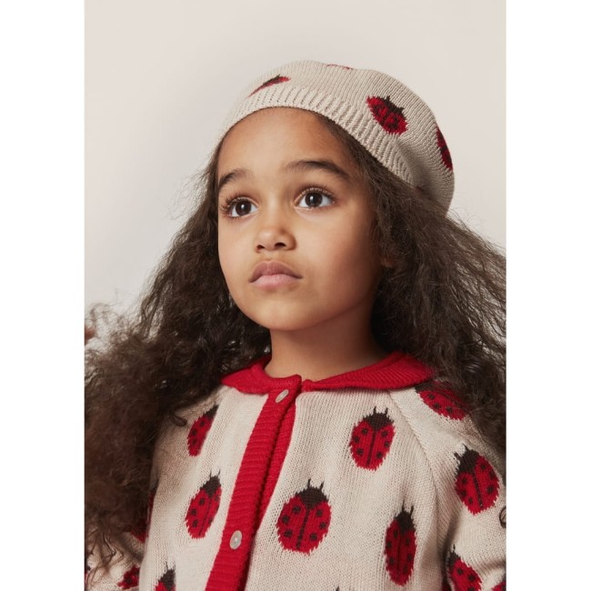 Kardigan Konges Slojd Belou ladybug