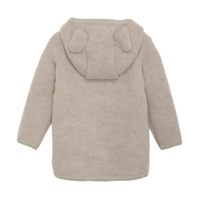 Kurtka Huttelihut Wool fleece z uszkami dust melange 480312 1913