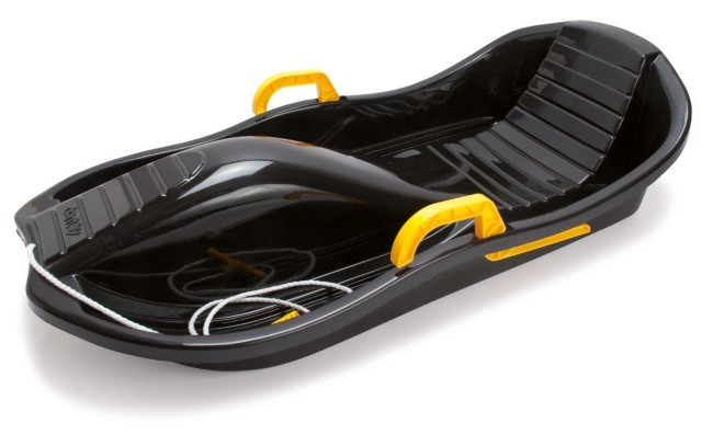 Dantoy sanki bobslej z hamulcami de luxe - black