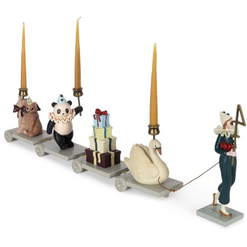 Konges Slojd Pociąg urodzinowy Clown Coeur