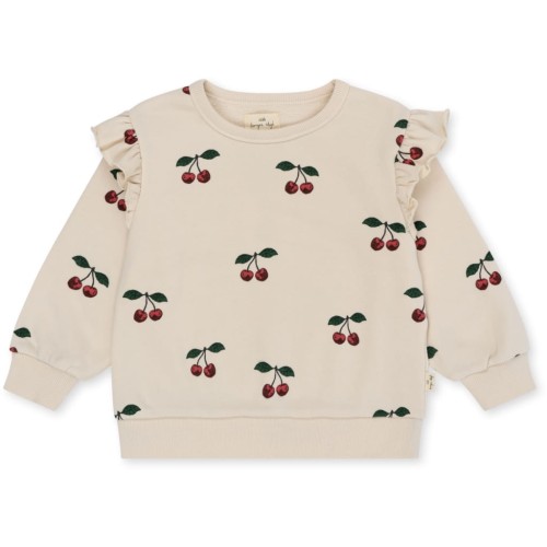 Konges Slojd bluza Lou Frill Ma grande cerise