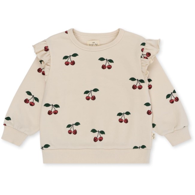 Konges Slojd bluza Lou Frill Ma grande cerise