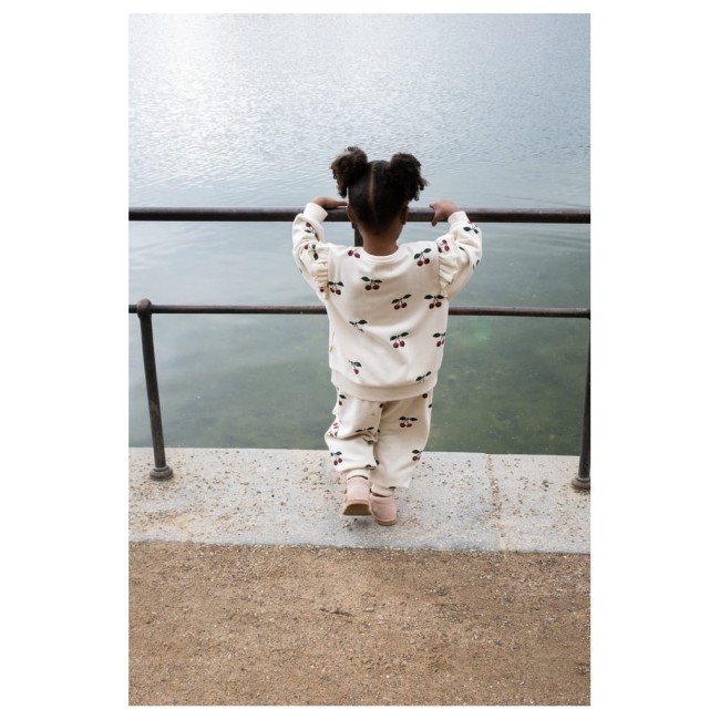 Bluza Konges Slojd Lou Frill Ma grande cerise