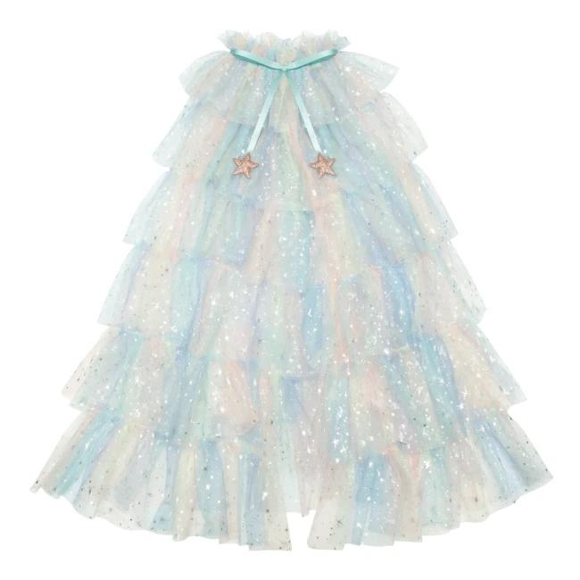 Mimi & Lula tęczowa peleryna Celestial Rainbow crape