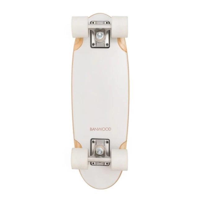 Deskorolka Banwood white