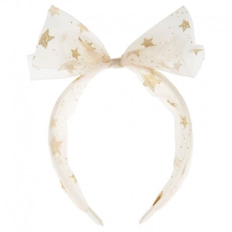 Rockahula Kids opaska na włosy Moonlight Tulle Gold Tie