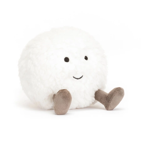 Jellycat przytulanka uśmiechnięta śnieżka 9cm