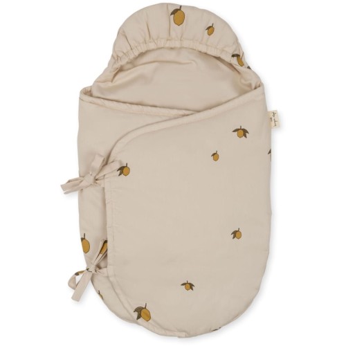 Konges Slojd doll sleeping bag śpiworek dla lalki Lemon