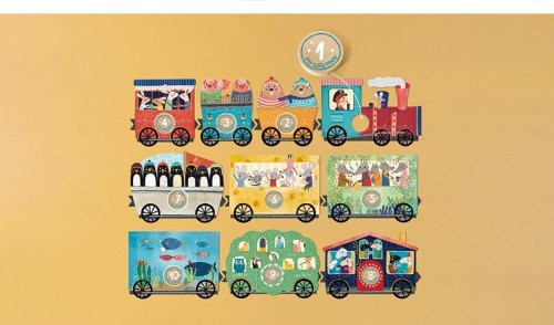 Mój Mały Pociąg Londji Puzzle