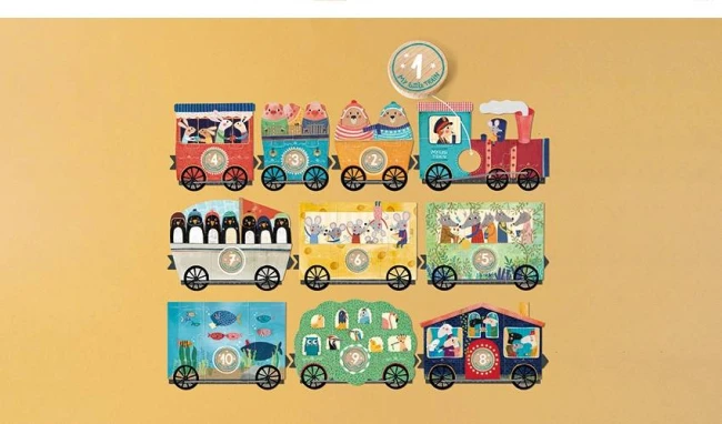 Mój Mały Pociąg Londji Puzzle