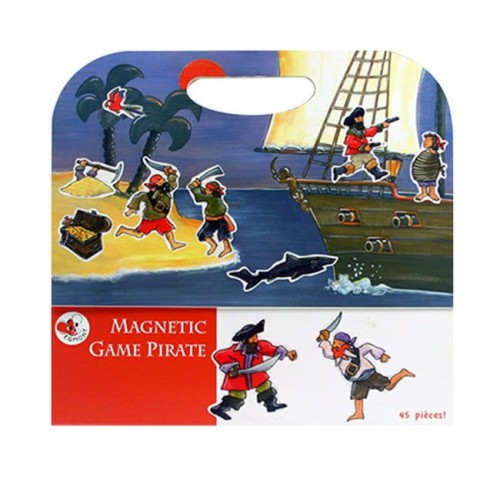 Egmont Toys Układanka gra magnetyczna Piraci R-406