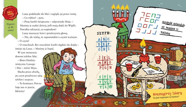Święta w Valleby. Niespodziewane prezenty - Biuro detektywistyczne Lassego i Mai - książka dla dzieci