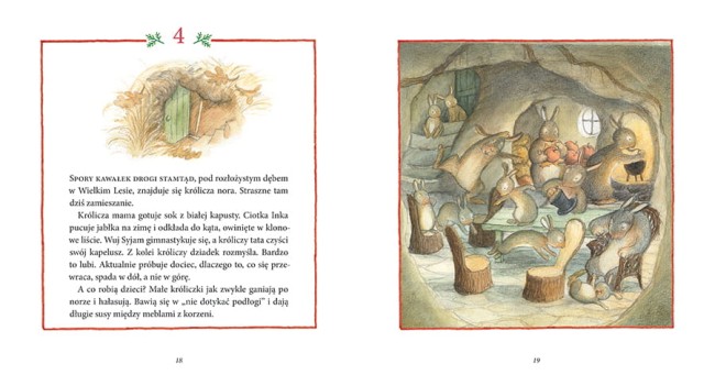 Zakamarki Święta w Wielkim Lesie – Ulf Stark, Eva Eriksson - książka dla dzieci