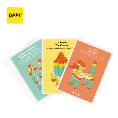 OPPI Zestaw 24 kart kreatywnych Stix 2+