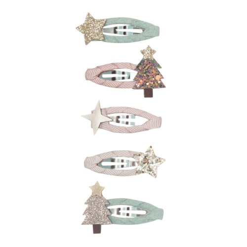 Mimi & Lula zestaw spinek Mini xmas trees Click clack 132143 99