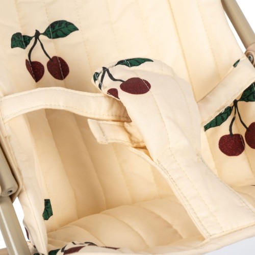 Wózek Konges Slojd spacerówka dla lalki ma grande cerise glitter