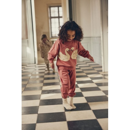 Konges Slojd Lou Canyon rose - bluza dla dzieci