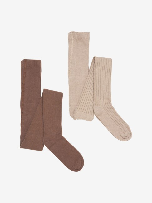 Minymo wełniane rajstopy rib hazel brown 5979 202