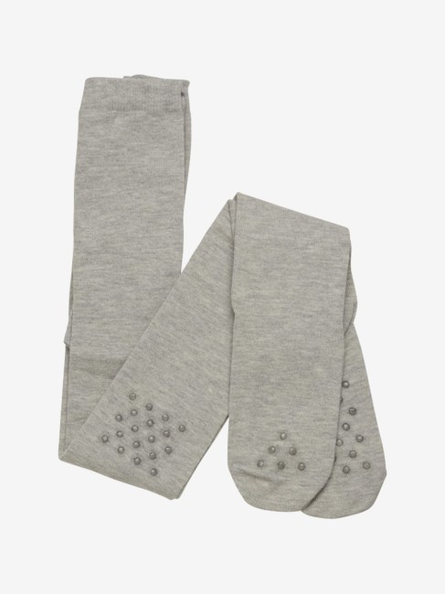 Minymo bawełniane rajstopy ABS light grey melange 6027 130