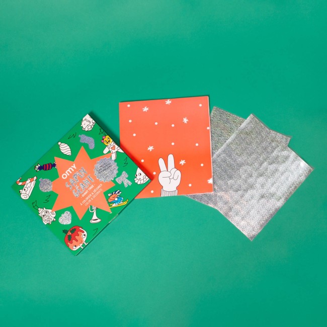 Kolorowanka OMY gigantyczna świąteczne drzewko - dla dzieci