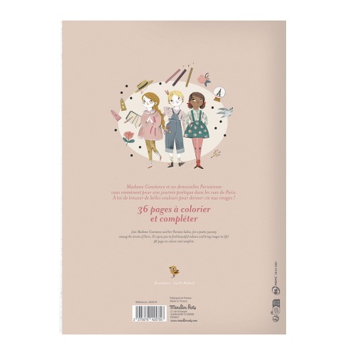 Kolorowanka Moulin Roty Les Parisiennes