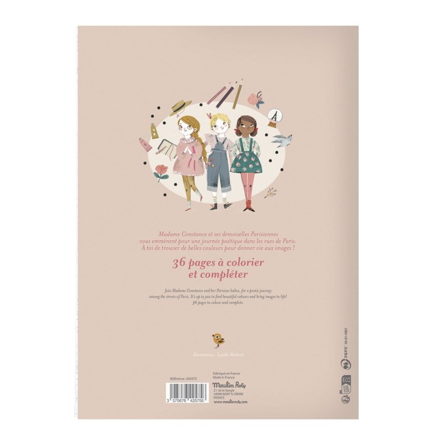 Kolorowanka Moulin Roty Les Parisiennes