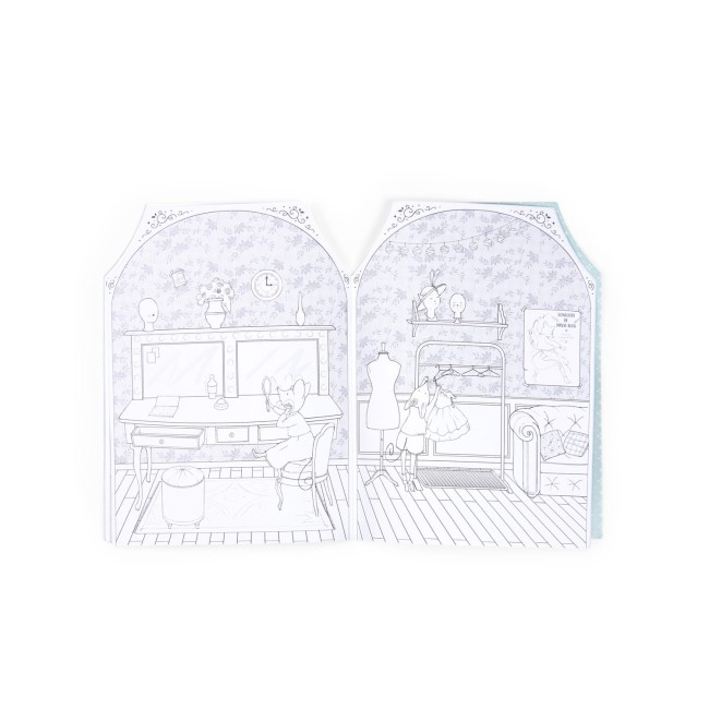 Kolorowanka Moulin Roty Les Parisiennes 667600