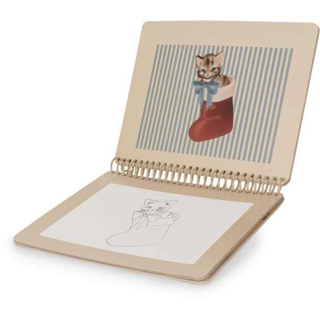 Kolorowanka Konges Slojd Christmas wodna, dla dzieci