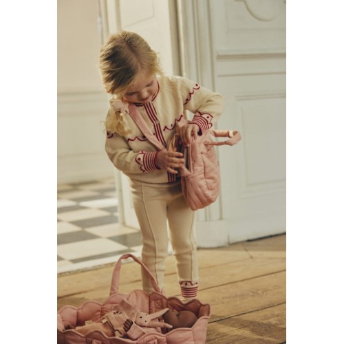 Nosidełko dla lalki Konges Slojd Mahogany rose