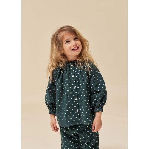 Konges Slojd koszula Pen shirt amour scarab