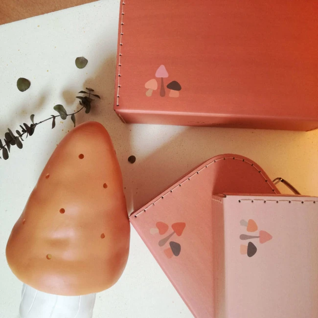 Egmont Toys lampka nocna LED - grzybek - miedziana