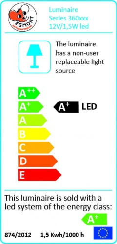 Egmont Toys lampka nocna LED - grzybek - miedziana