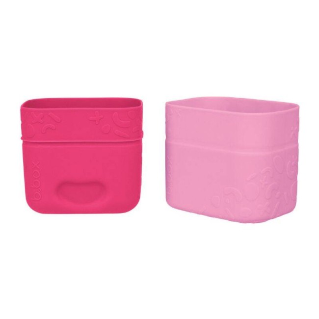 B.box Silikonowe pojemniczki na przekąski 2 szt. Berry
