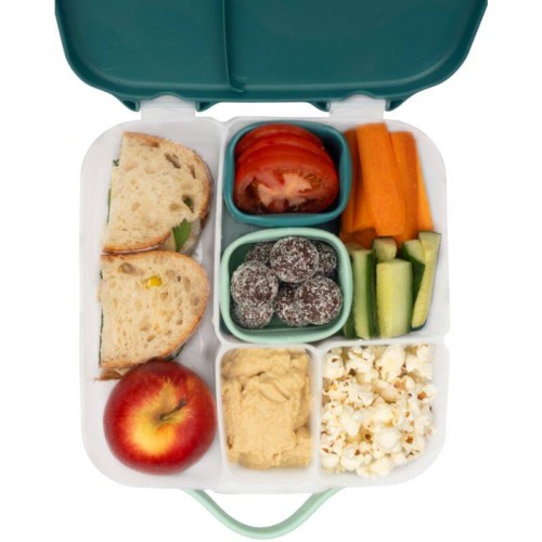 Lunchbox B.box Berry - Silikonowe pojemniczki na przekąski - 2 szt.