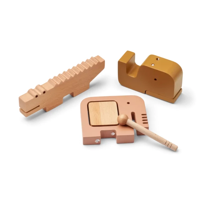 Liewood zestaw instrumentów Torsten tuscany rose/golden caramel