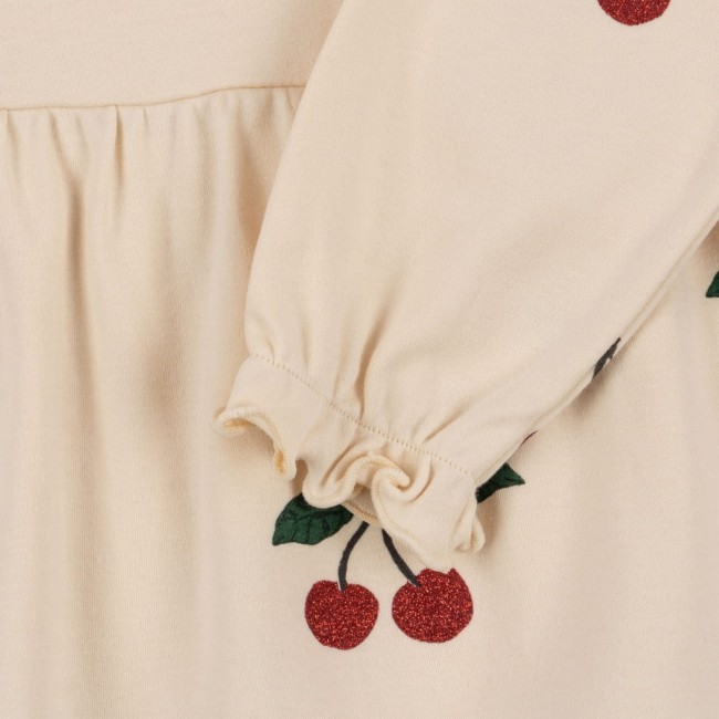 Sukienka Konges Slojd Malli glitter dress Ma grande cerise glitter