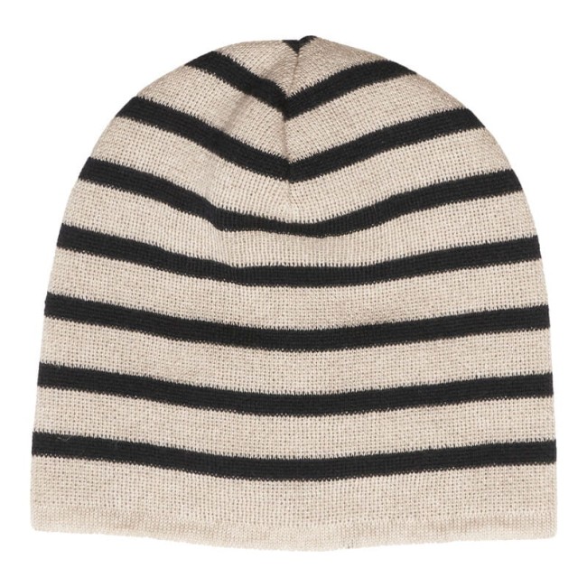 Huttelihut czapeczka beanie Neon wool navy stripped 460072 7790