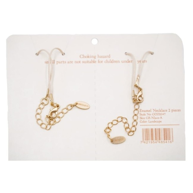 Naszyjniki Grech&CO Friendship Landscape - zestaw dla dzieci