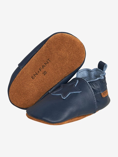 Papcie dziecięce En Fant Elastic slippers blue night