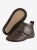 En Fant papcie dziecięce skórzane - Leather slippers Brown - E820017 205