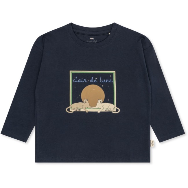 Konges Slojd bluzka dziecięca Cosy Total eclipse