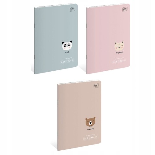 Inter Druk Bebe Friends zestaw zeszytów A5 w kratkę