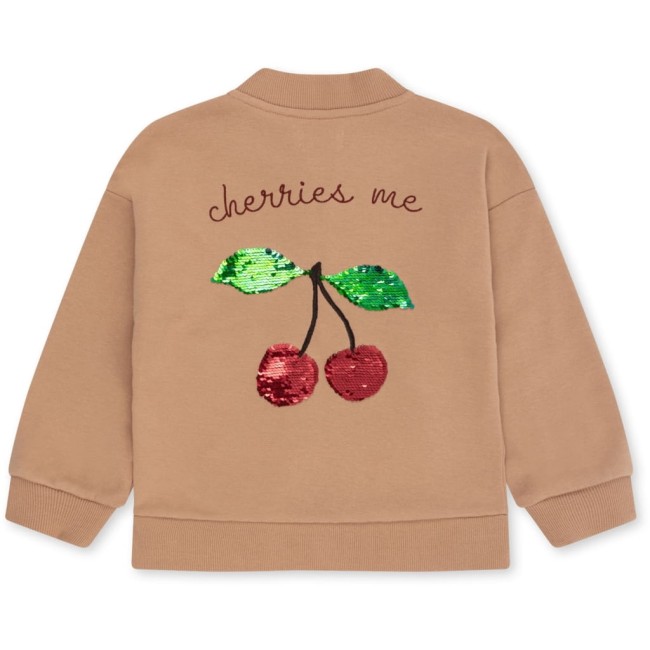 Konges Slojd kurtka bomberka Lou Ma Grande cerise sequin