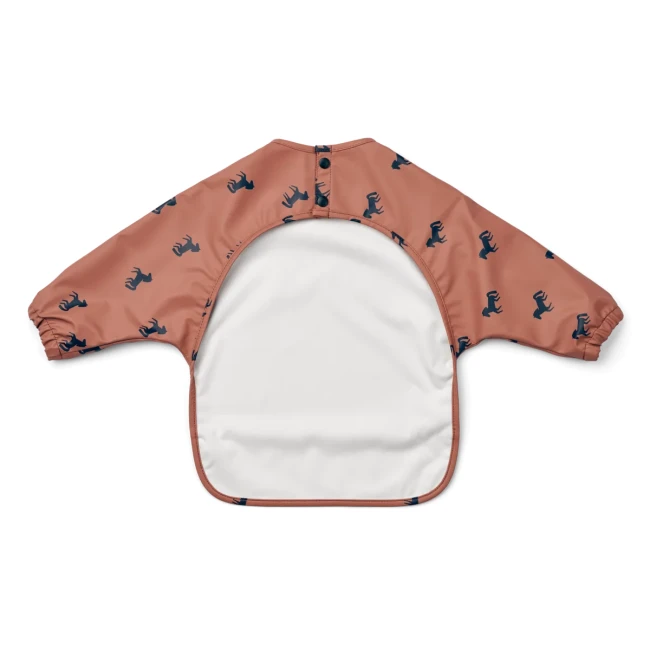 Sliniak Liewood Horses dark rosetta z długim rękawem