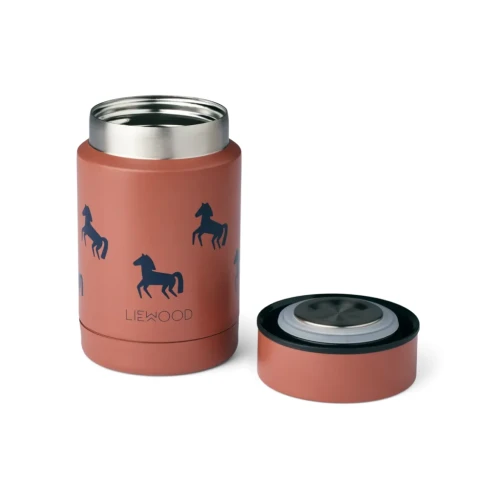 Liewood termos Nadja horses dark rosetta